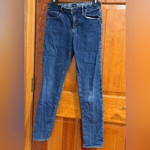 GAP Women's Dark Blue Skinny Jeans